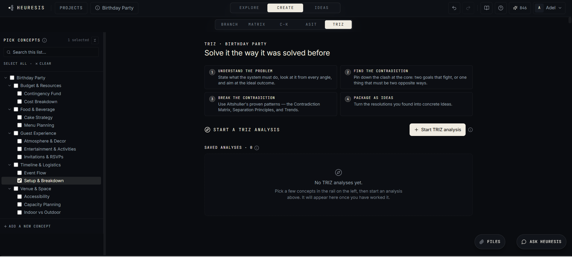Heuresis.app gallery image