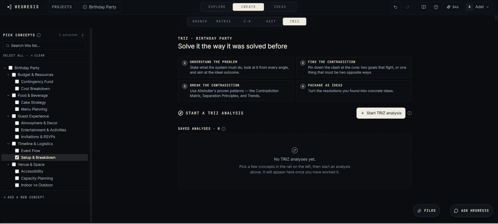 Heuresis.app screenshot 4