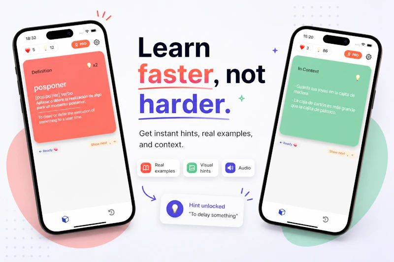 Vocube | Spanish vocabulary screenshot 2
