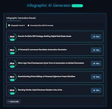 Infographic AI Generator gallery image