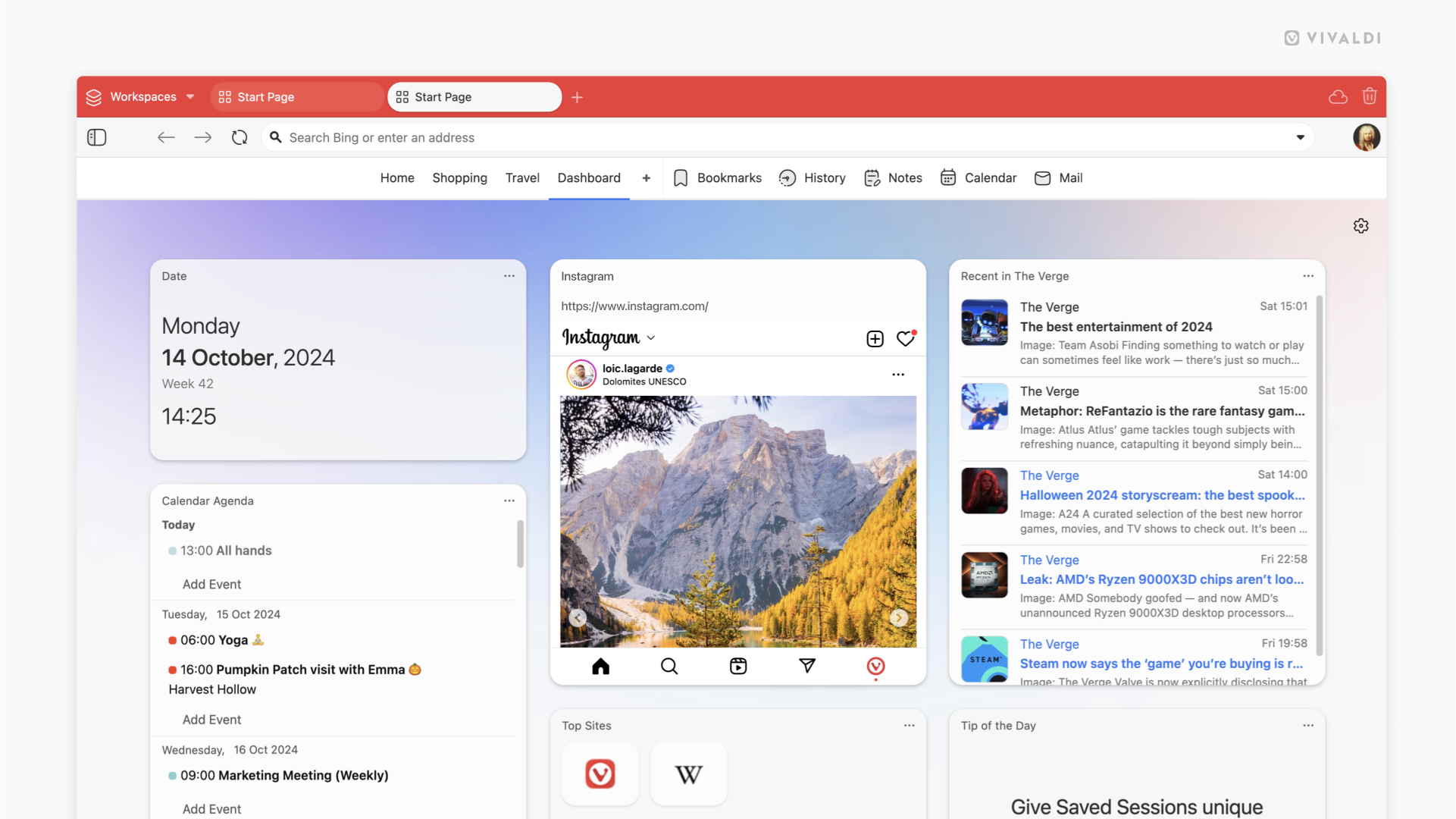 startuptile Vivaldi 7.0-A brand-new sleeker Vivaldi browser