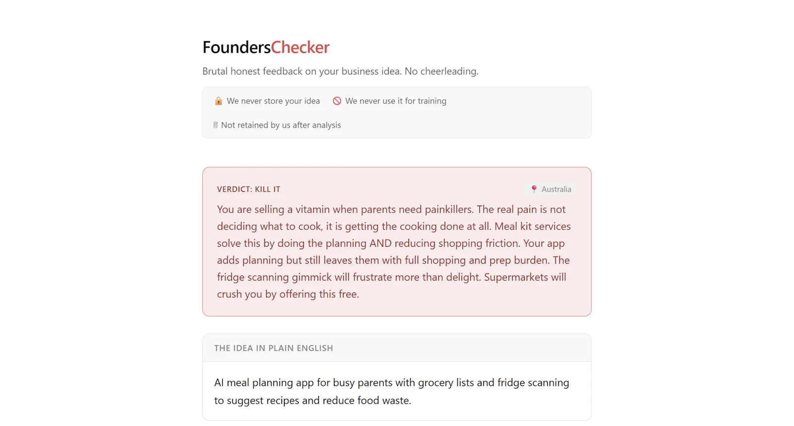 FoundersChecker screenshot 7