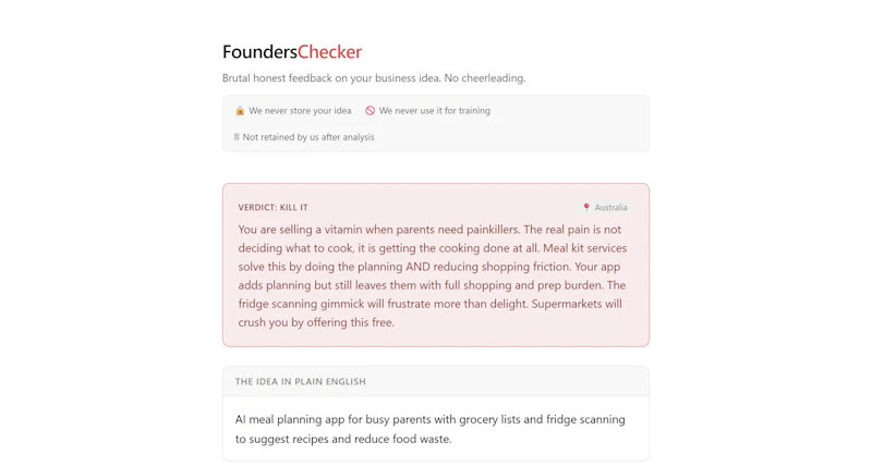 FoundersChecker screenshot 7