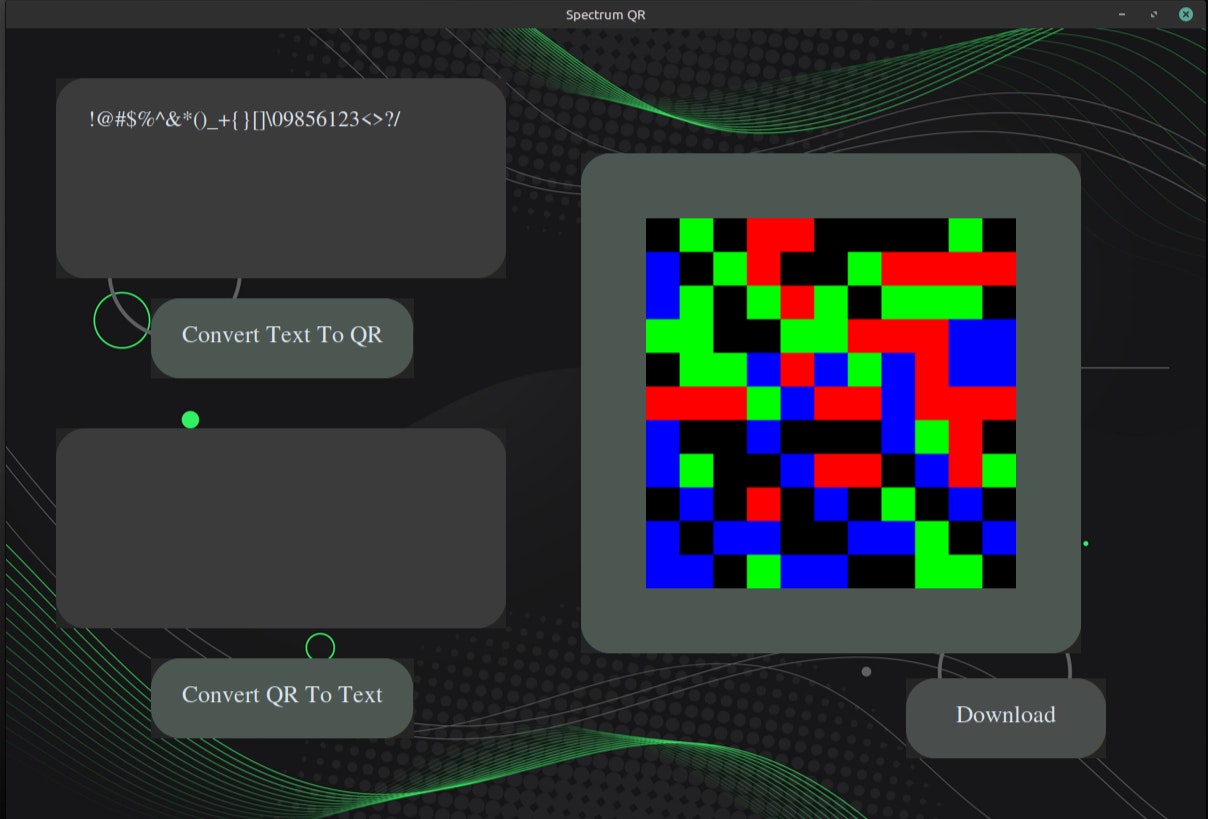 Spectrum QR gallery image