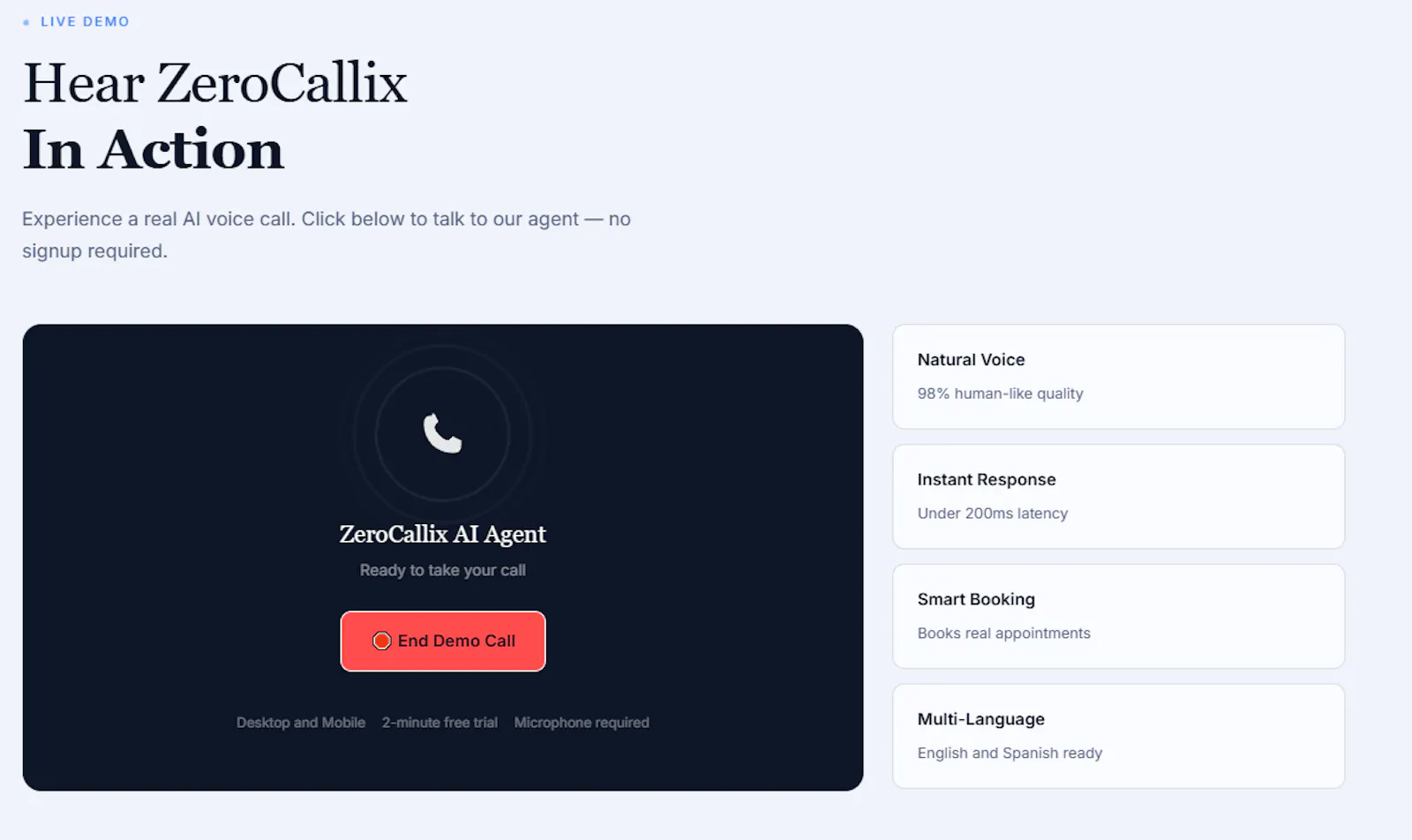 ZeroCallix screenshot 2