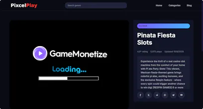 PixcelPlay · Instant iframe games gallery image