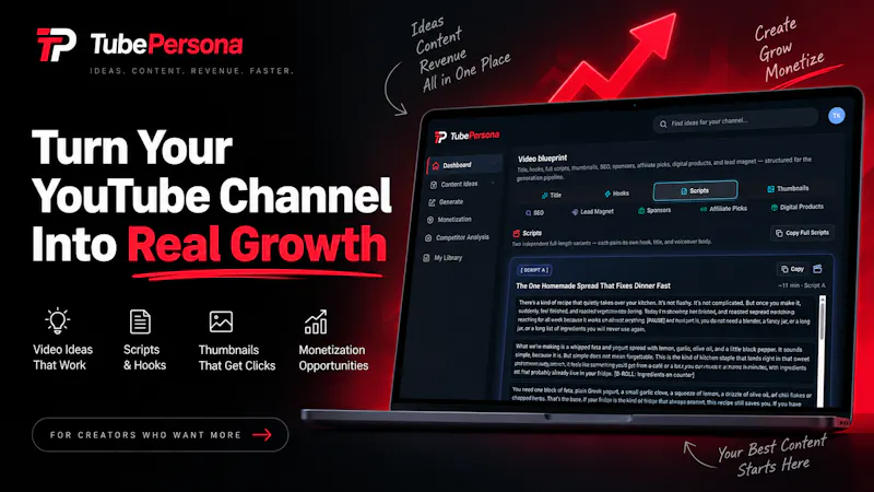 TubePersona screenshot 2