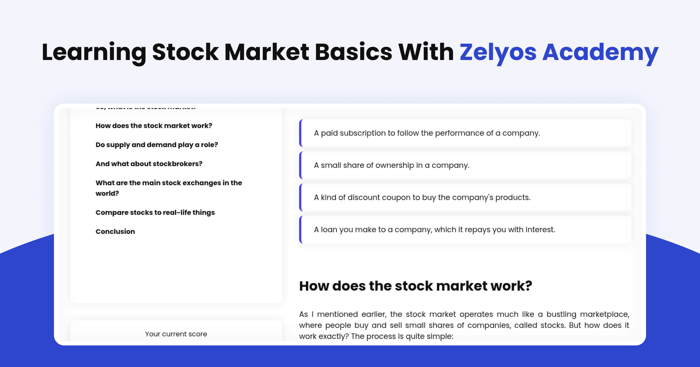 Zelyos - Günlük yatırımcılar için kullanımı kolay bir AI hisse senedi seçici medya 4