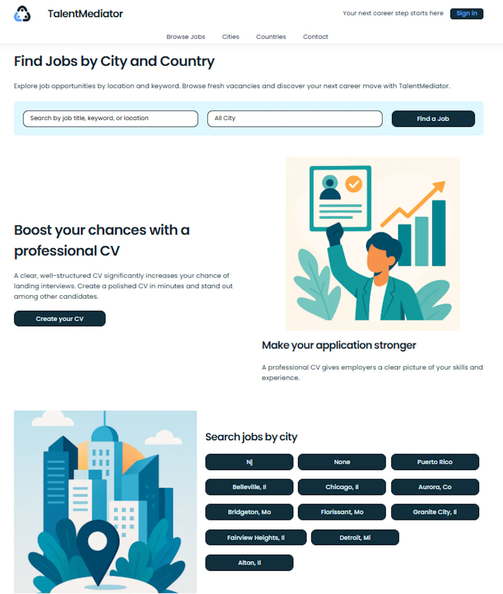 TalentMediator screenshot 1