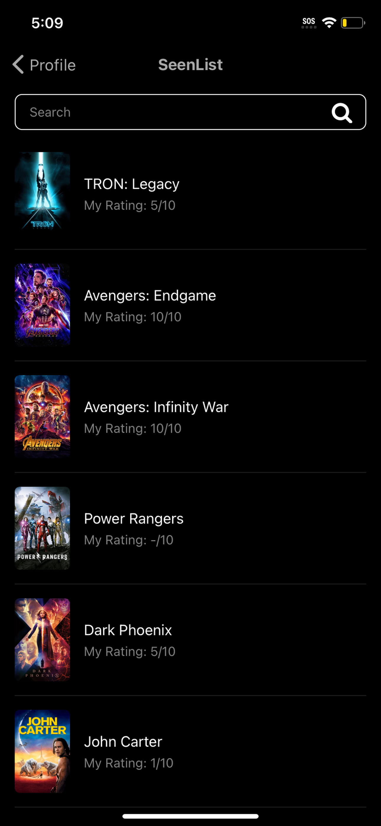 WatchList: The Movie App gallery image