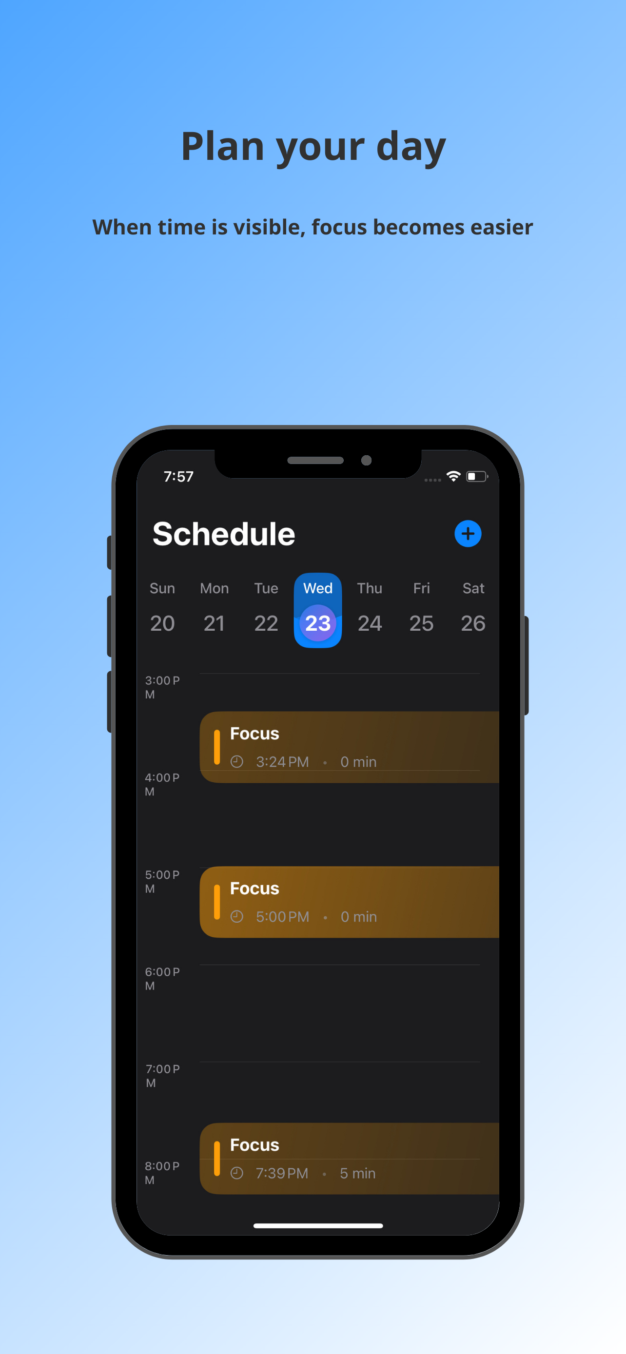 Flowave Pomodoro Timer & Sound - Bleiben Sie im Flow Ein visueller Timer, der Ihnen hilft, sich aufmerksam zu konzentrieren Medien 4