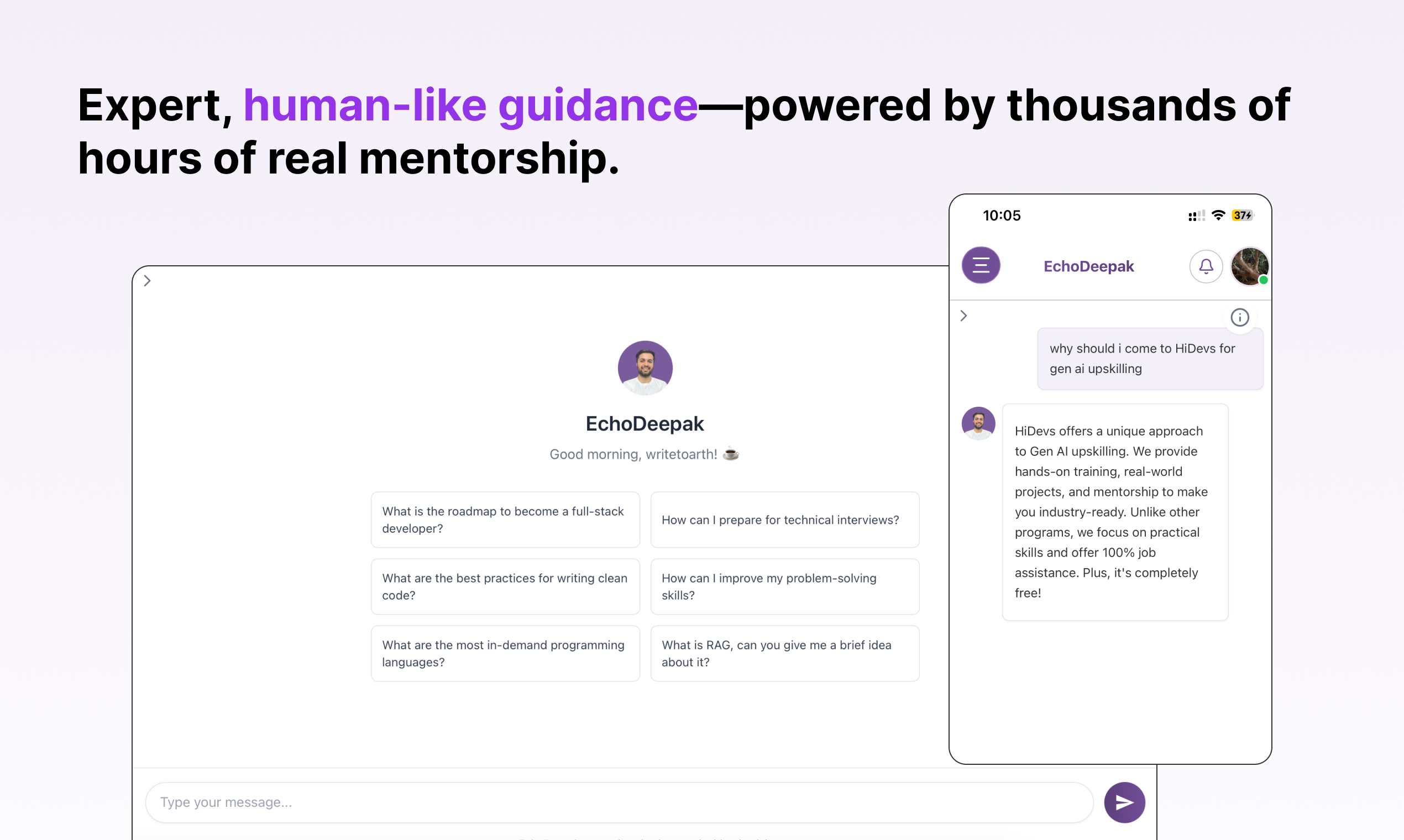 Média Hidevus - Upskilling générateur personnalisé pour tout le monde 4