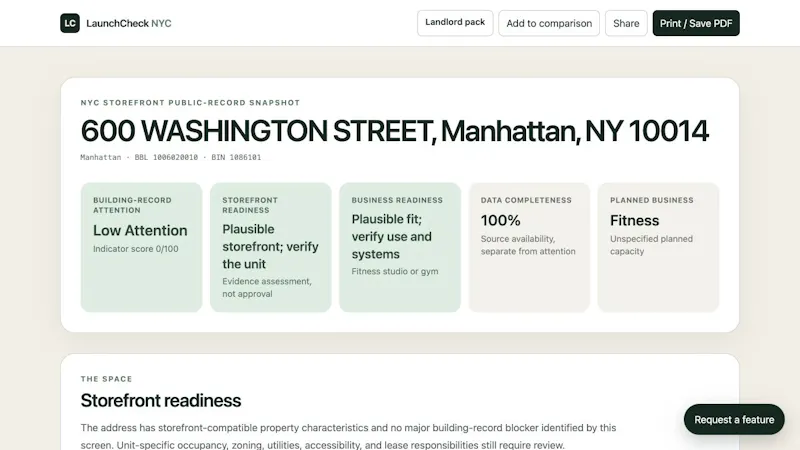 LaunchCheck NYC screenshot 3