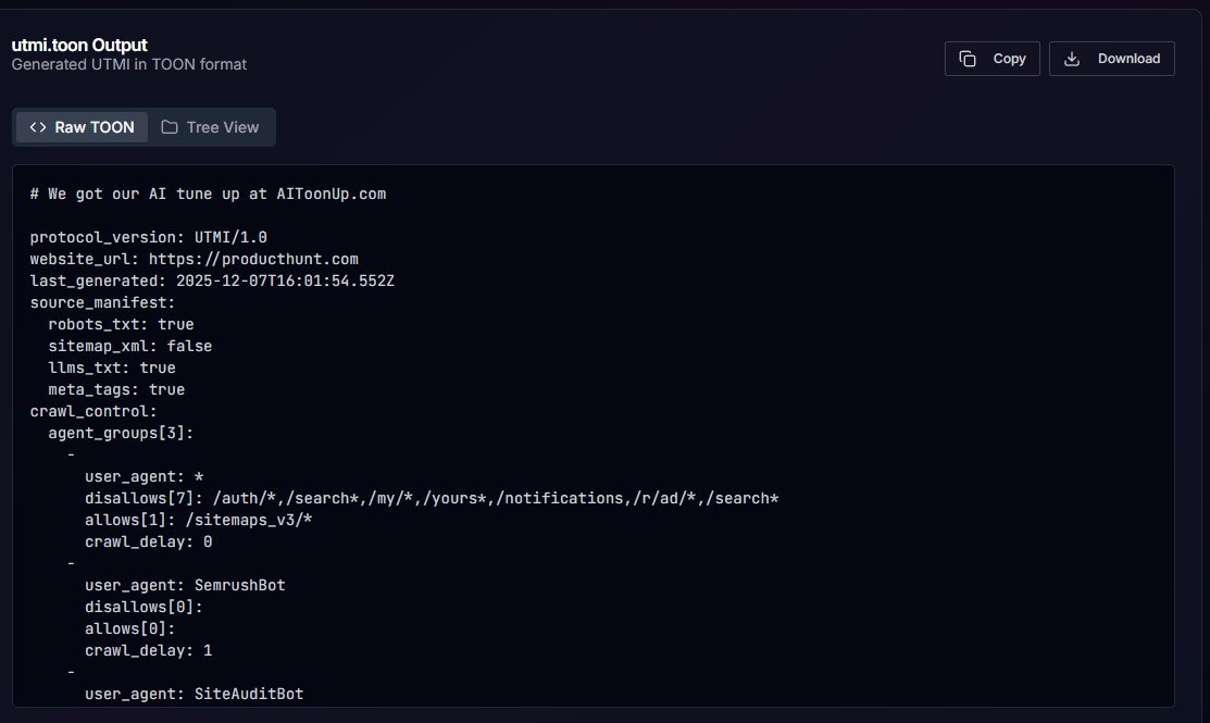 AIToonUp.com MVP launch gallery image