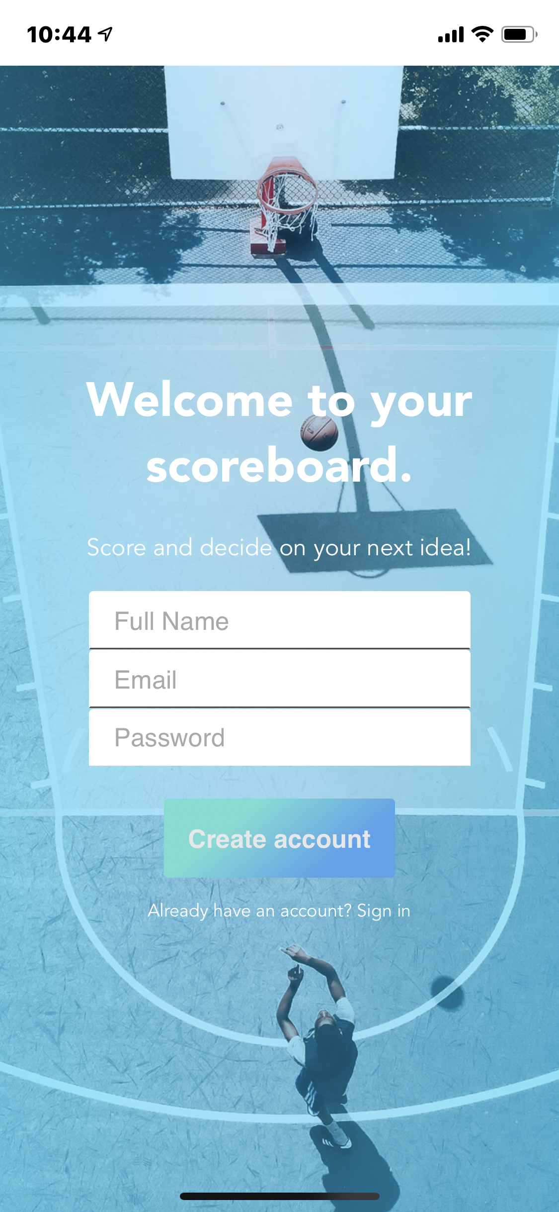 Scoreboard Image