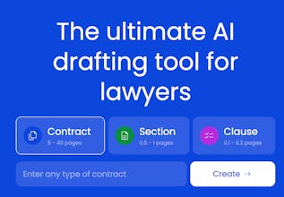 AI for contract drafting gallery image