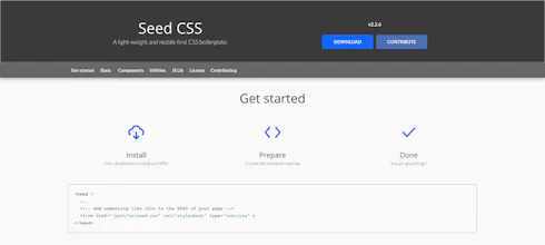 SeedCSS gallery image
