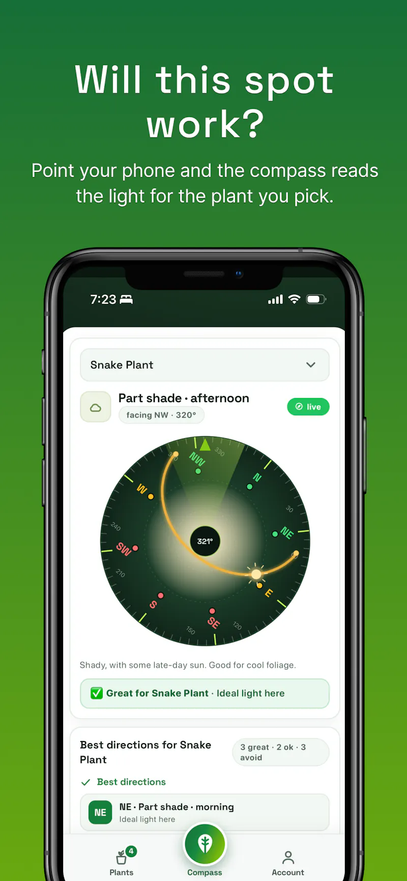 Plant Compass Lite screenshot 2
