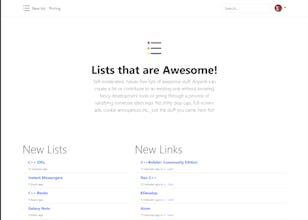 Lists that are Awesome gallery image