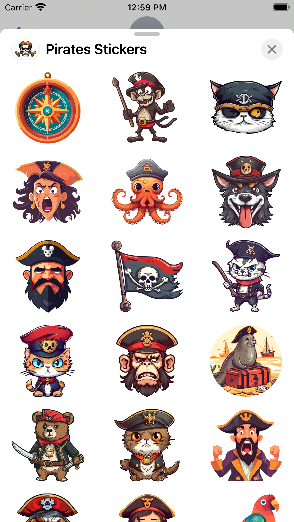 Pirates Sticker Pack gallery image