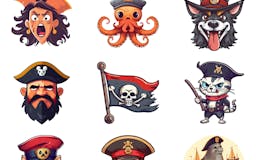 Pirates Sticker Pack media 3
