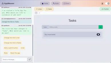 AppWeaver gallery image
