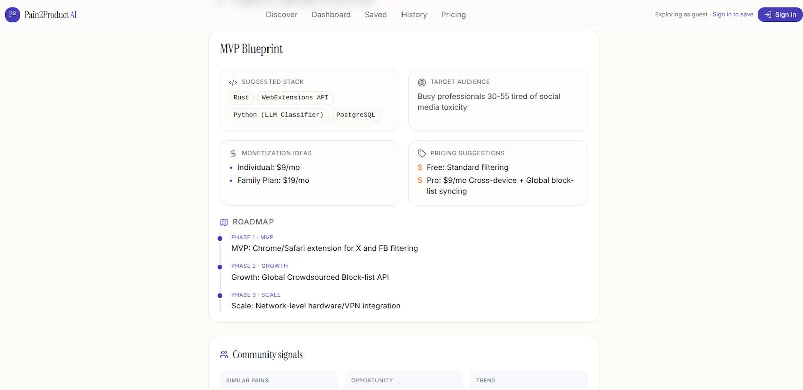 Pain2Product AI screenshot 5