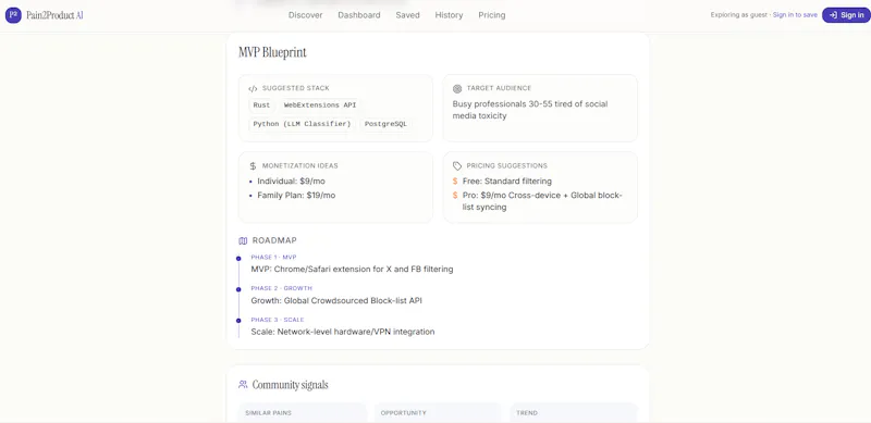 Pain2Product AI screenshot 5