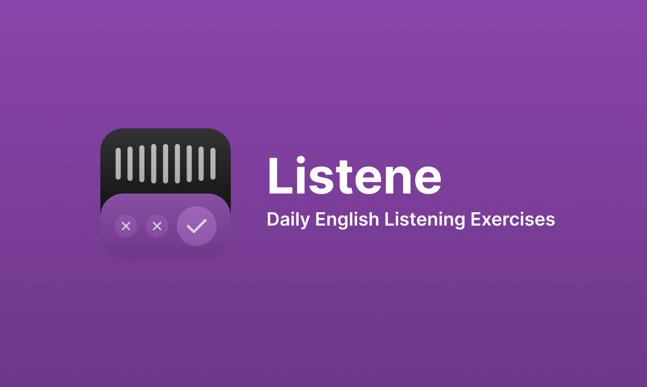 startuptile Listene-Daily English listening exercises