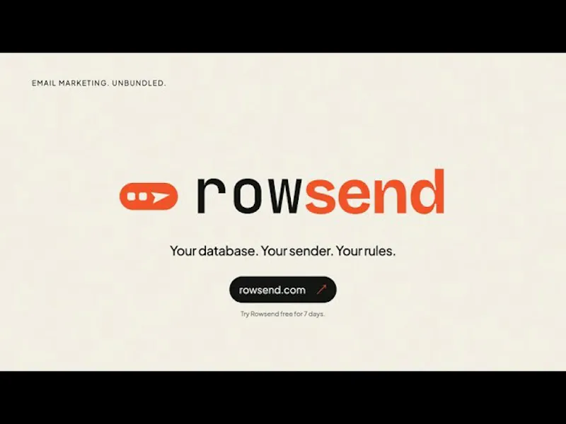 Rowsend screenshot 1 (video preview)