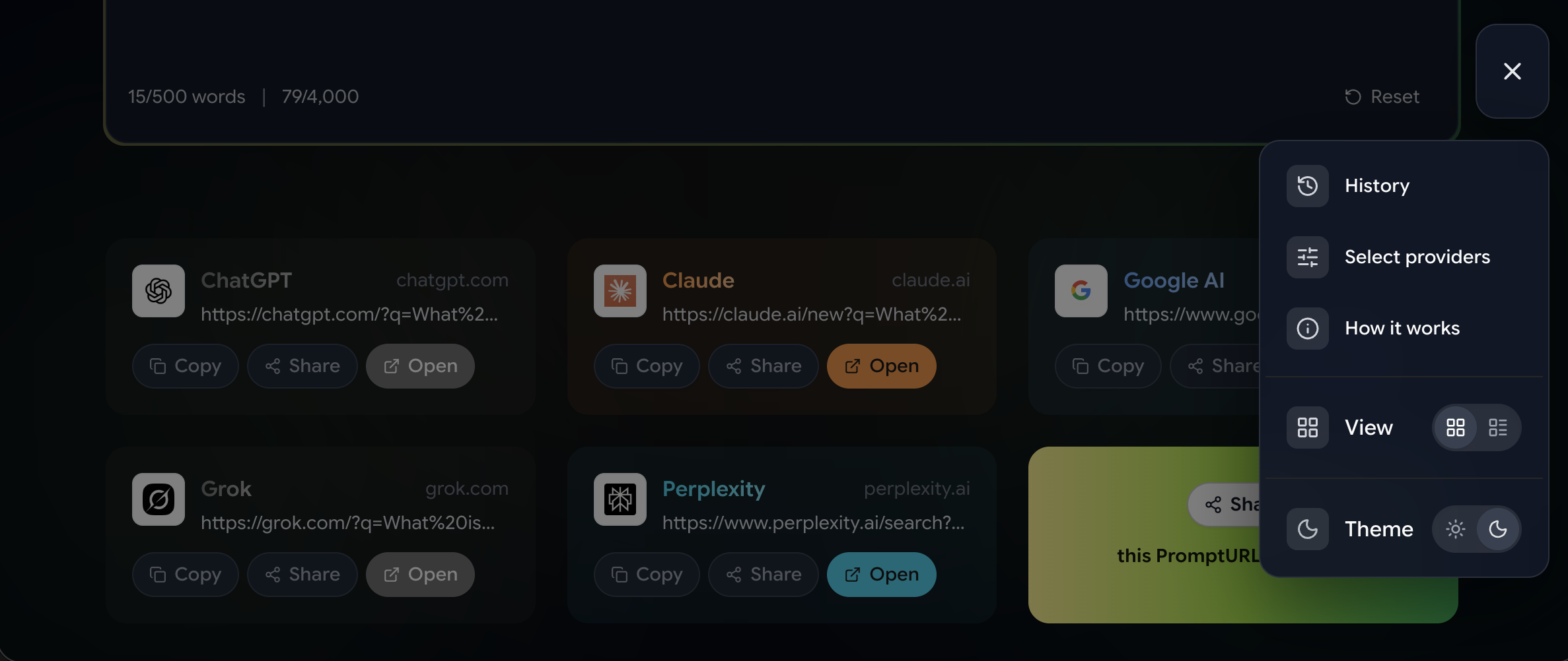 PromptURLs gallery image
