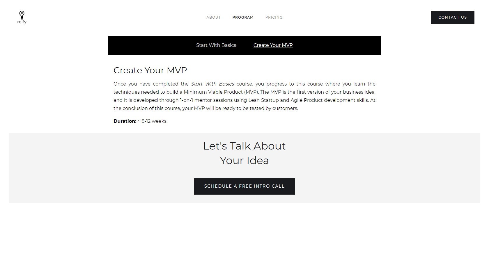 Reify Academy gallery image