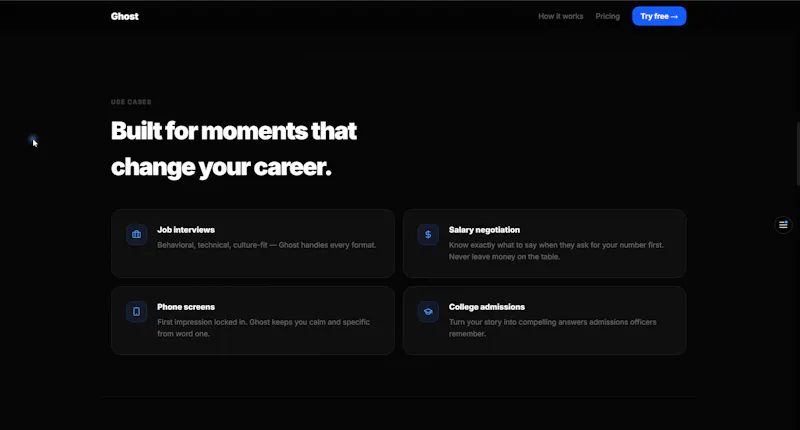 Ghost screenshot 2