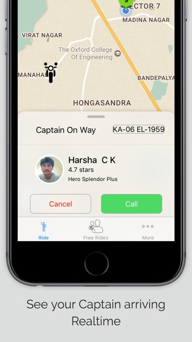 Rapido Bike Taxi | iOS App gallery image