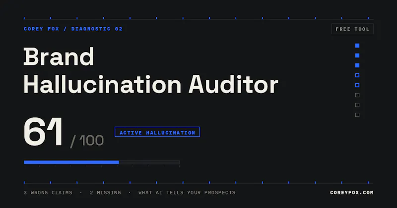 Brand Hallucination Auditor screenshot 1