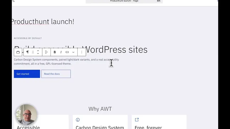 AWT screenshot 1 (video preview)