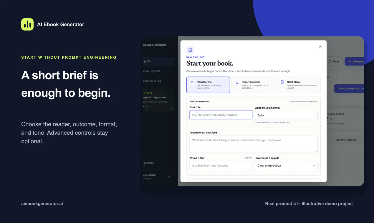AI Ebook Generator gallery image