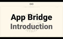 App Bridge by Infinite Tech media 1