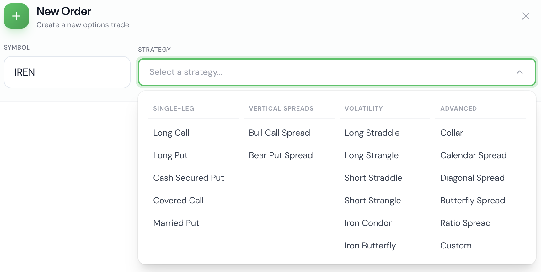 Optioneer gallery image