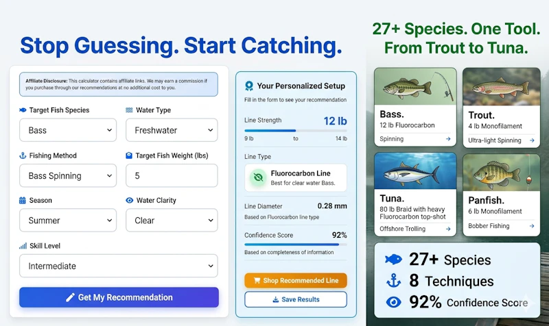 Fishing Line Calculator screenshot 4