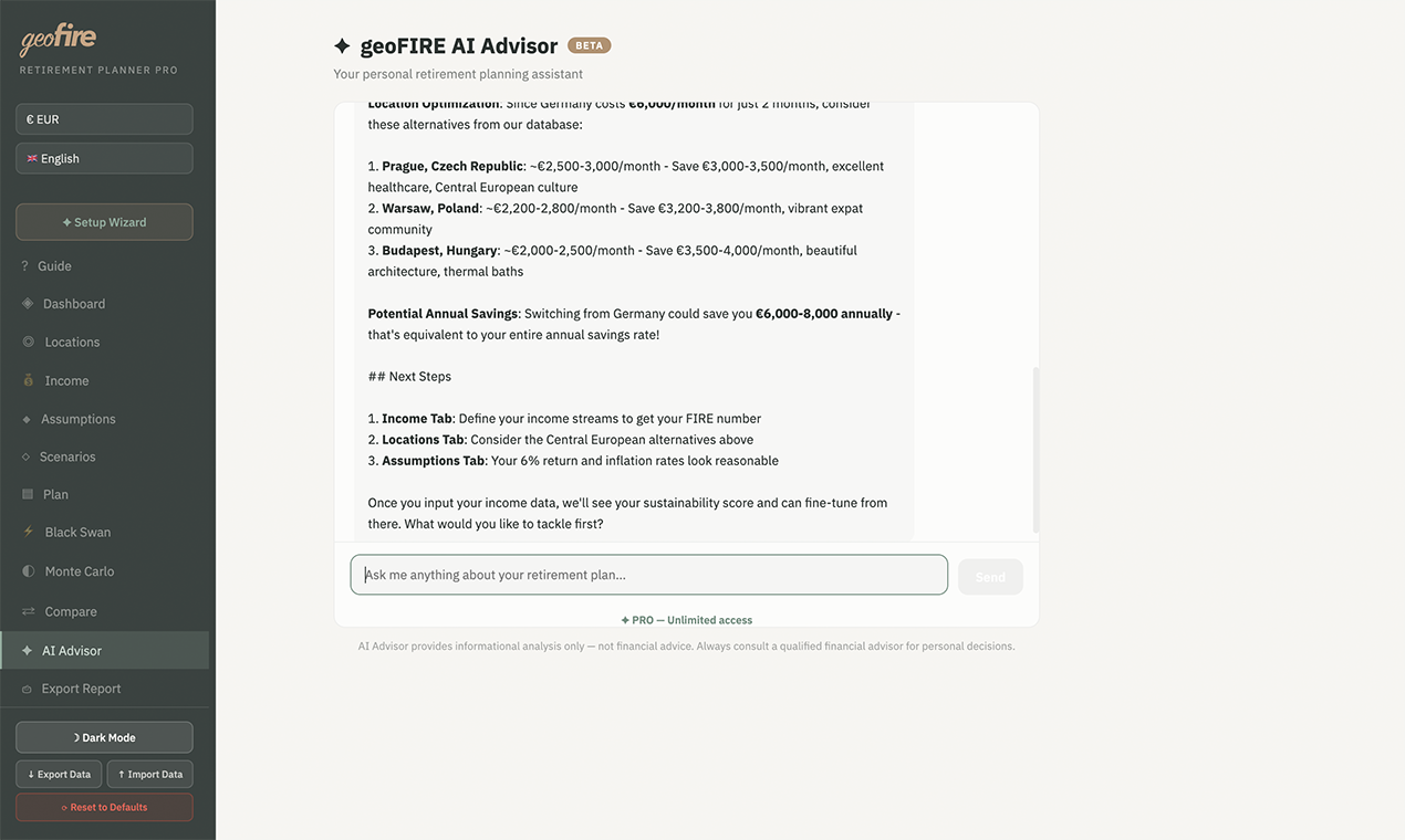 geoFIRE - Screenshot 5 showing product features and functionality