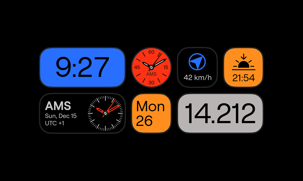 Widgets de Timedash 2 - Combina su información diaria vital en un ingenioso widget media 5