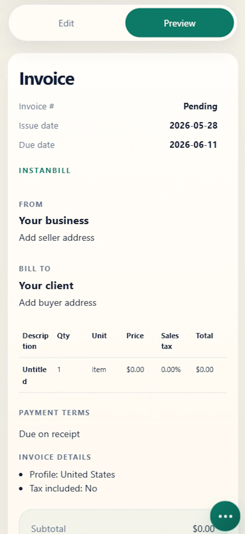 InstanBill screenshot 4