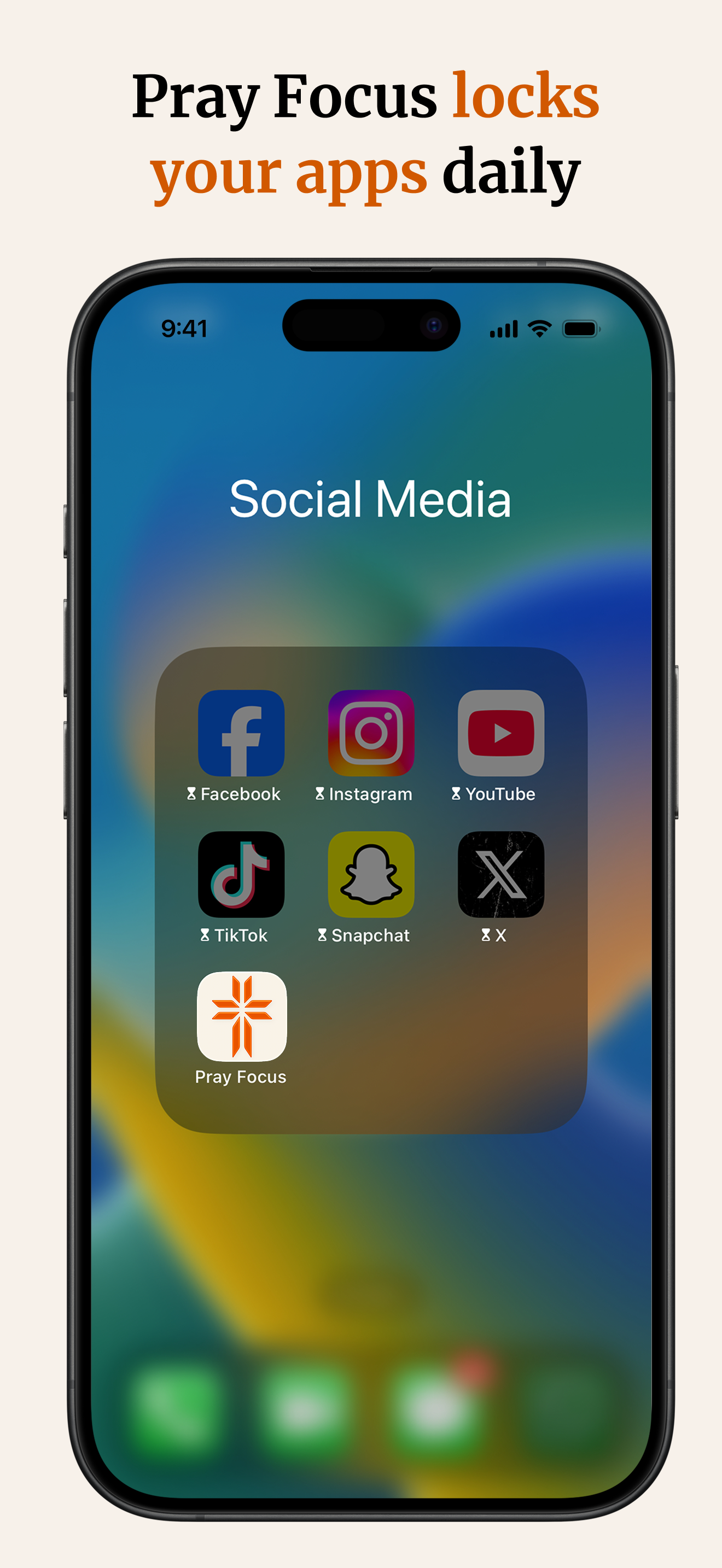 Pray Focus - Screenshot 2 showing product features and functionality