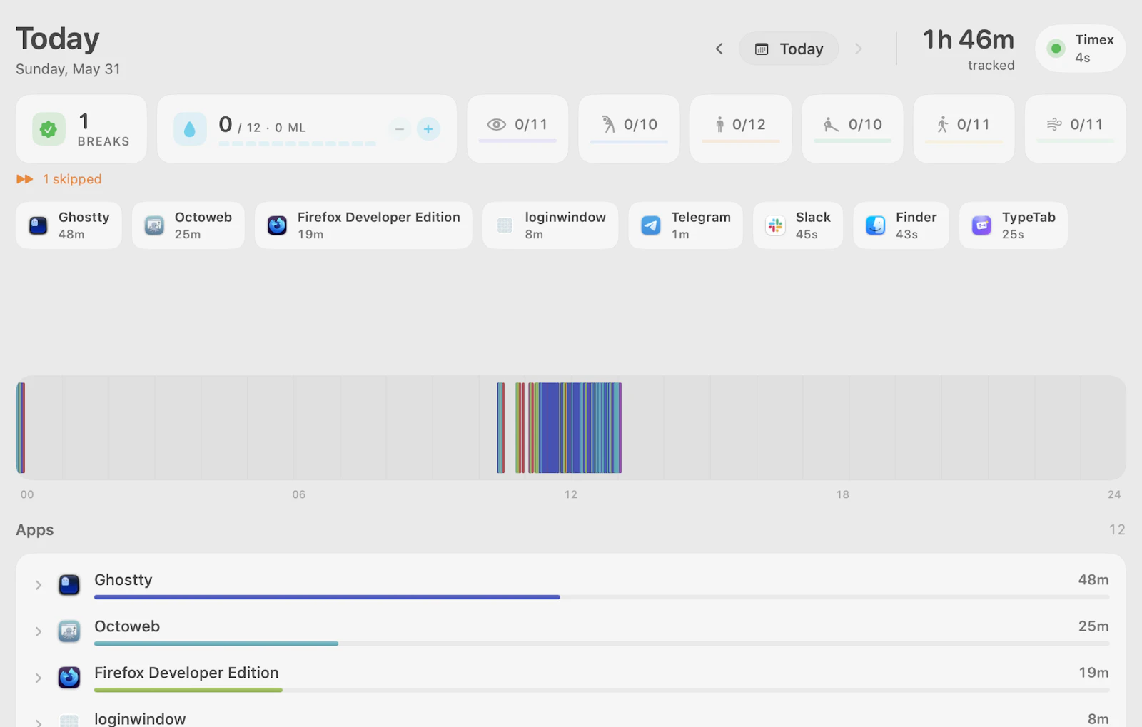 Timex screenshot 3