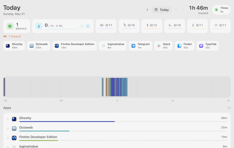Timex screenshot 3