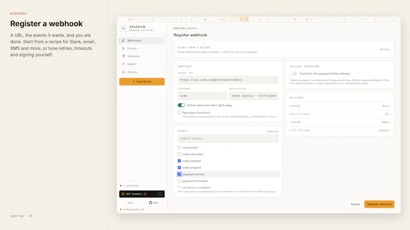 Sparrow screenshot 14