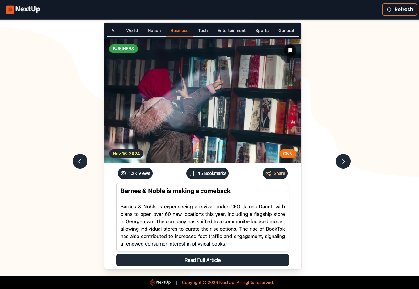 Nextup News media 2