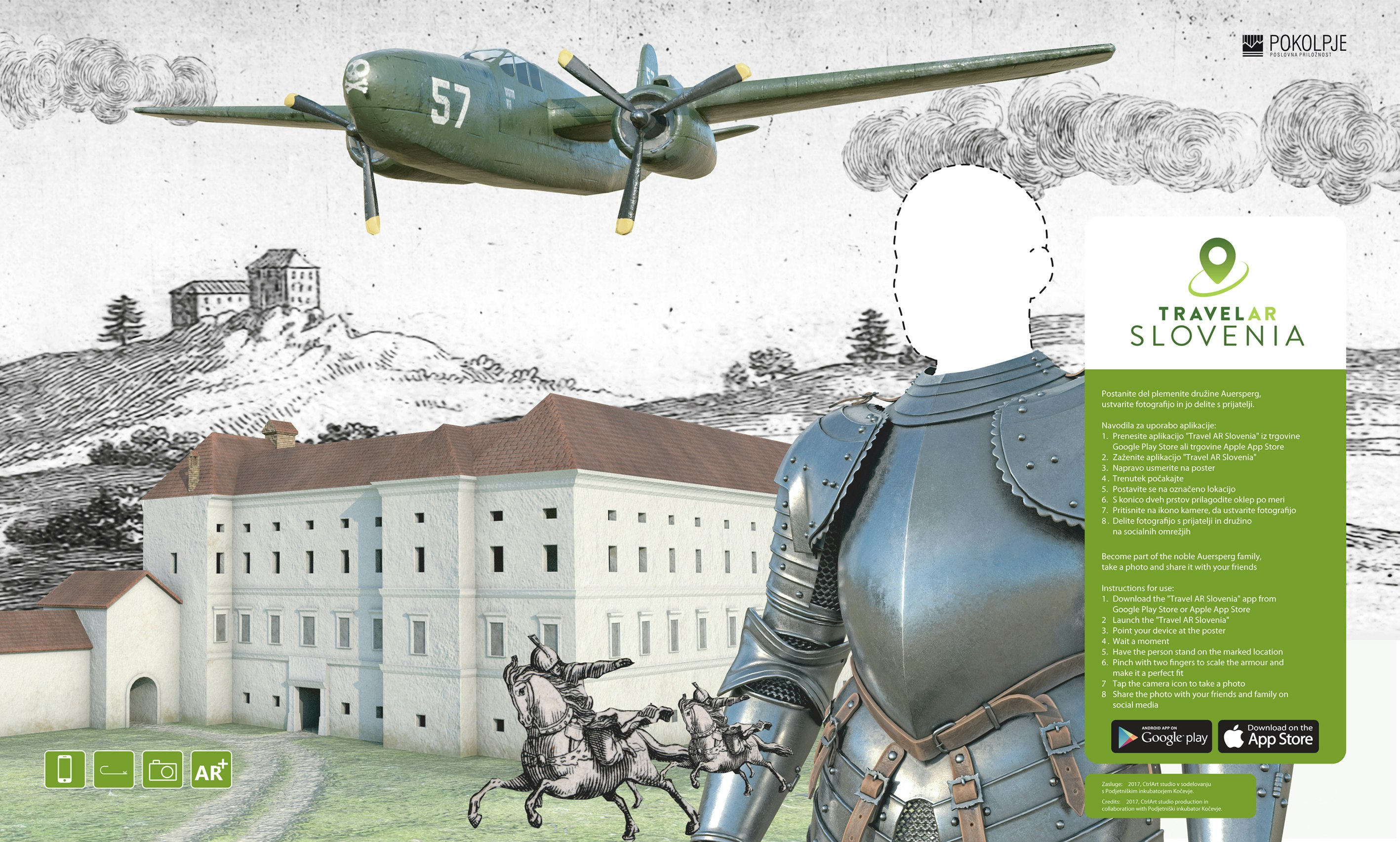 Eslovenia de viaje - Explore el patrimonio cultural de Eslovenia en realidad aumentada media 6