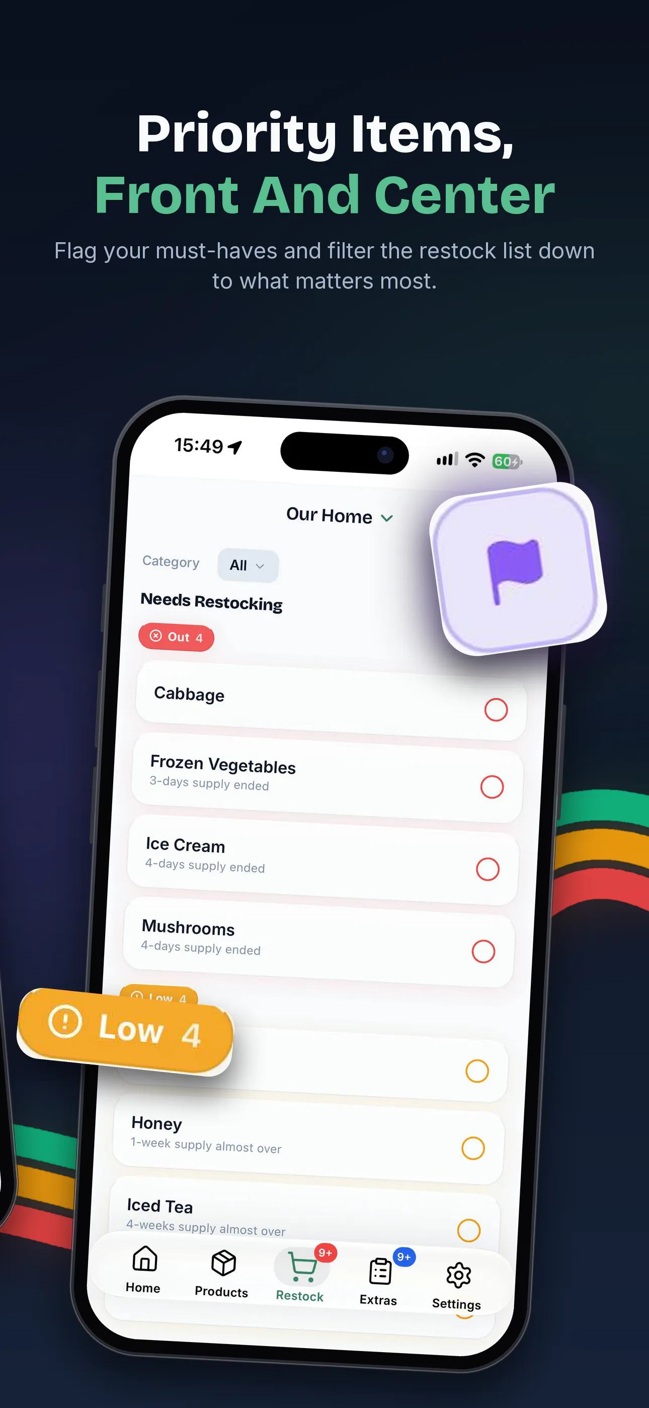 Stocked — Track what matters. gallery image